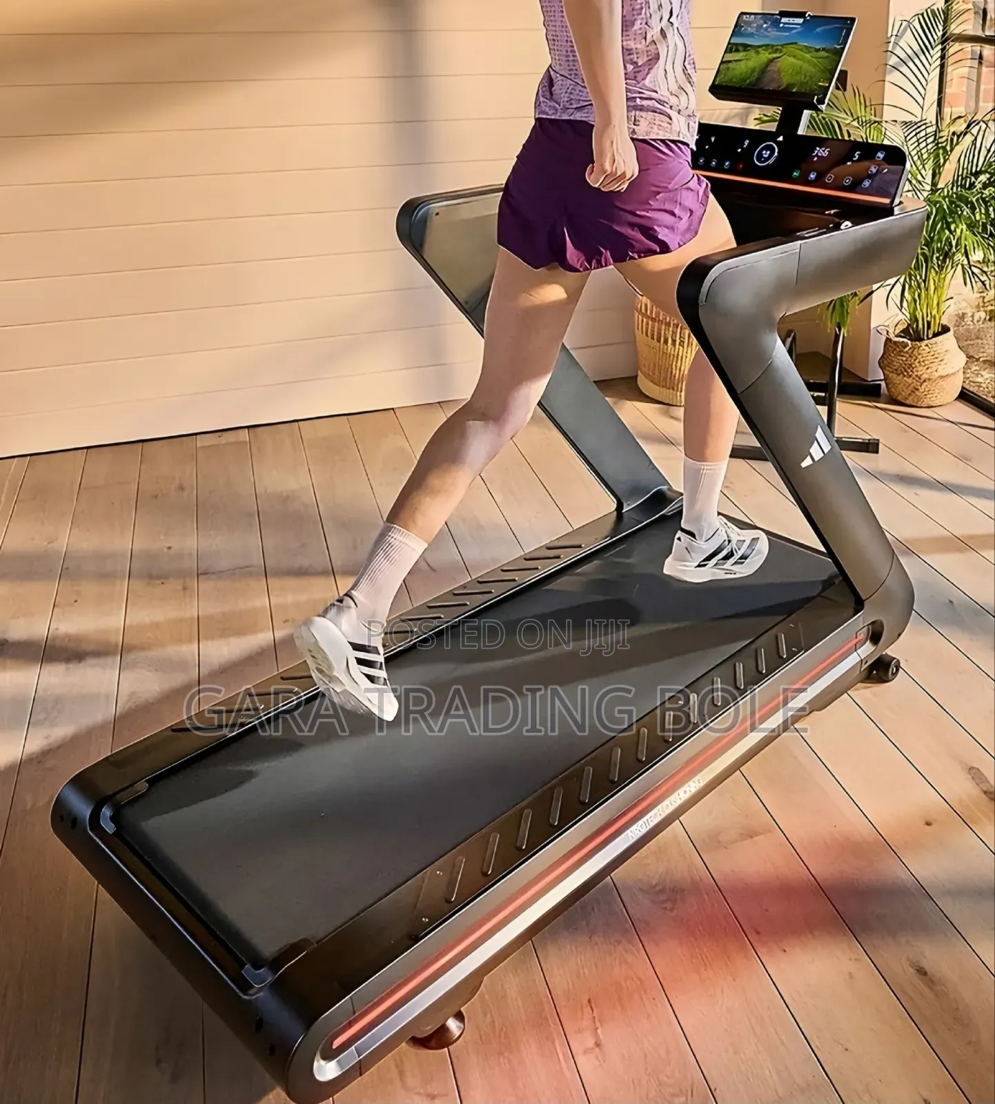 Adidas Commercial-Style Treadmill Modern Design for Fitness Center