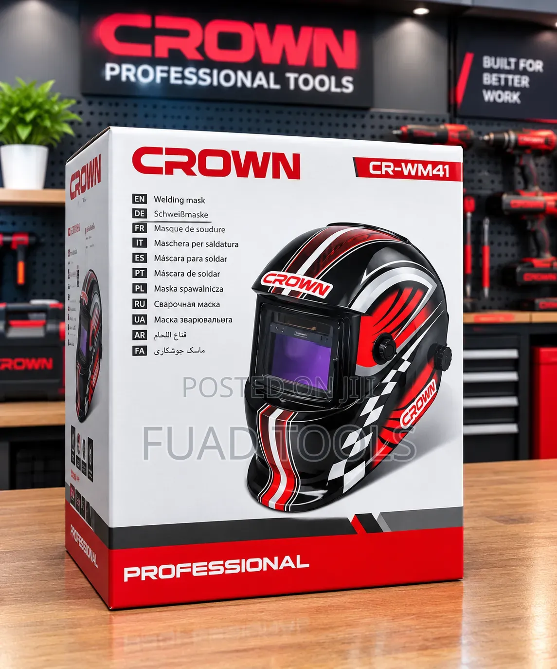 Welding Mask Crown CR-WM41 / CAXW Helmet