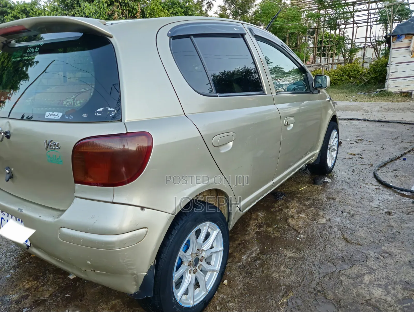 Toyota Vitz 2002 Beige
