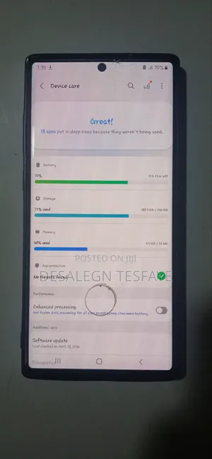 Samsung Galaxy Note 10 Plus 5G 256 GB Black