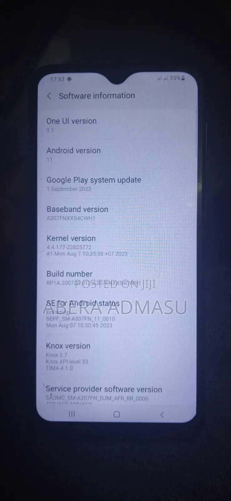 Samsung Galaxy A30 64 GB Blue