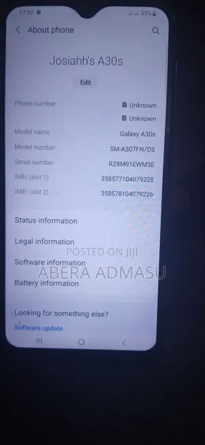Samsung Galaxy A30 64 GB Blue