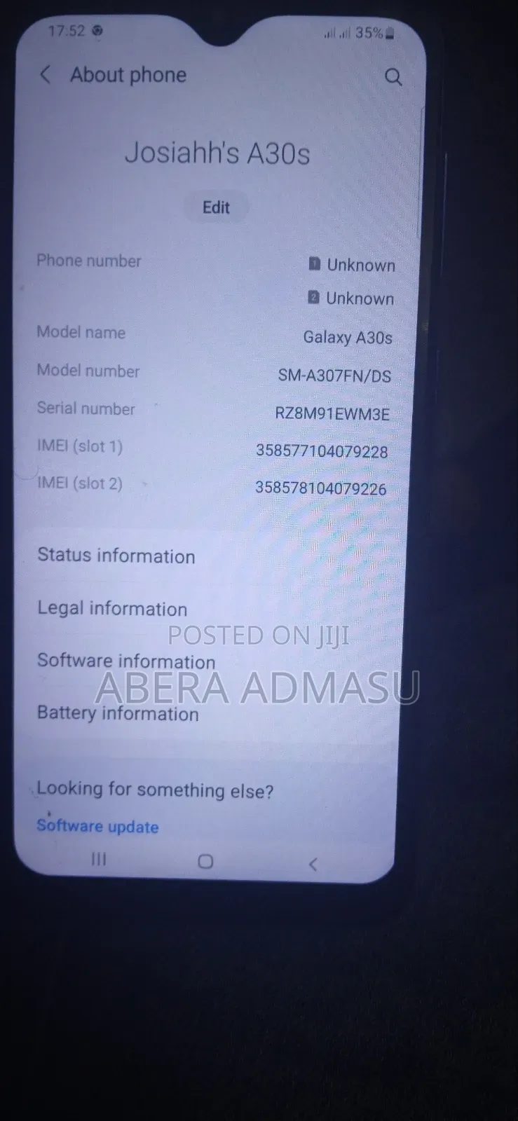 Samsung Galaxy A30 64 GB Blue