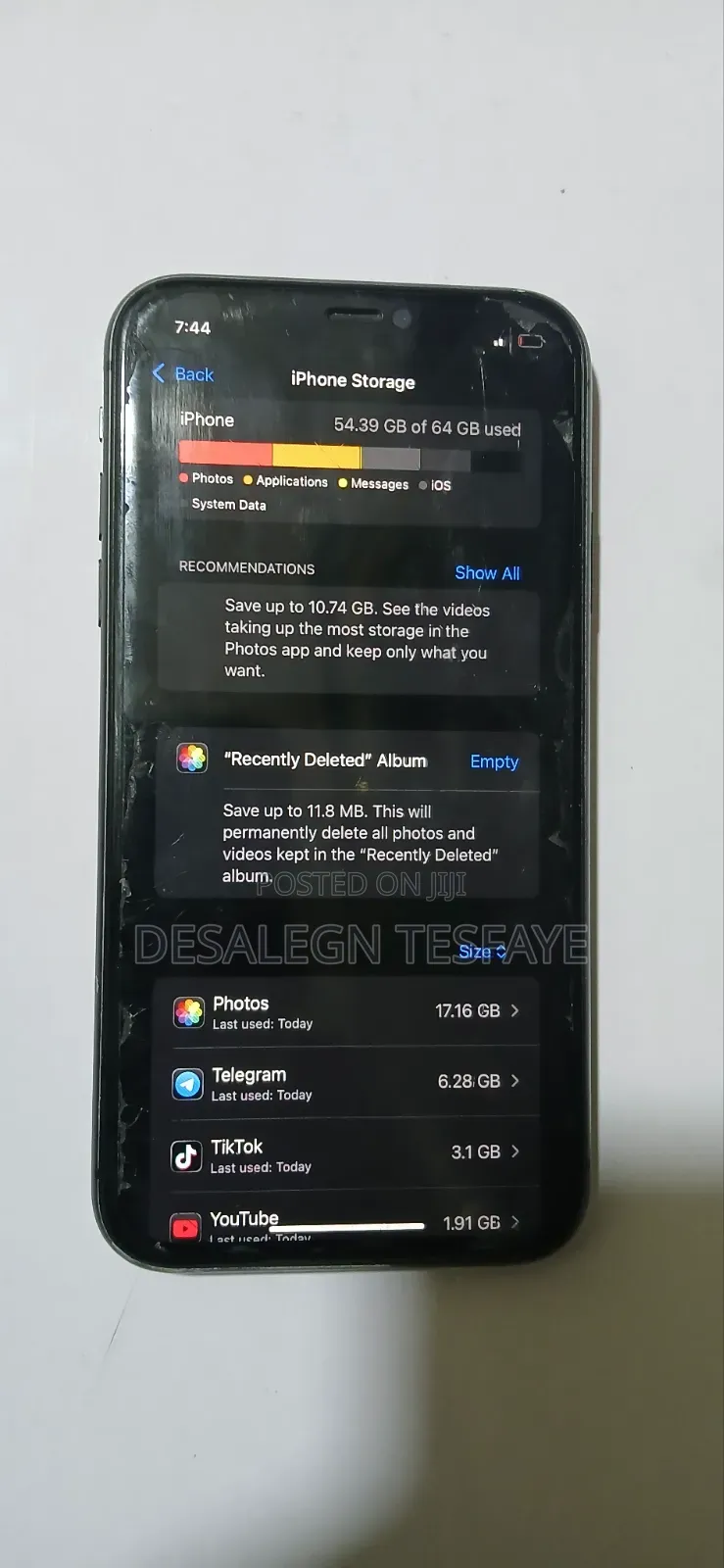 Apple iPhone 11 64 GB Black