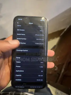 New Apple iPhone 13 Pro 128 GB Gray