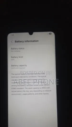 Samsung Galaxy F05 64 GB Blue