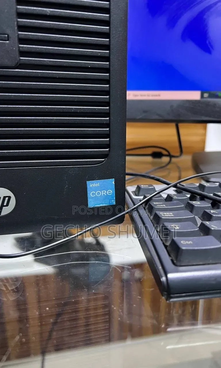 New Desktop Computer HP 8GB Intel Core i7 HDD 500GB