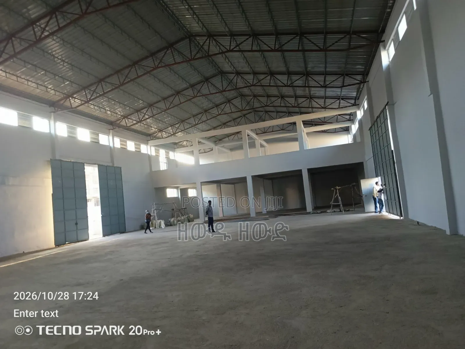 900 ካሬሜትር ያረፈ መጋዝን ኪራይ