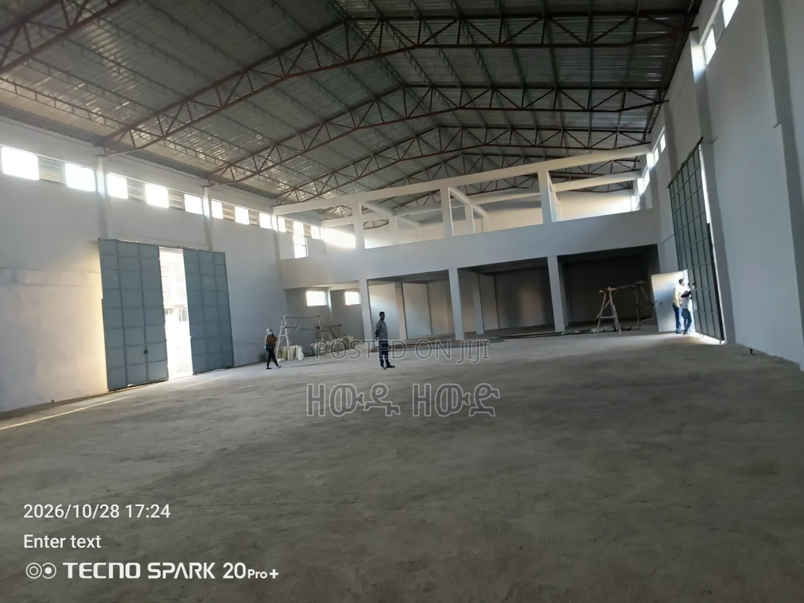 900 ካሬሜትር ያረፈ መጋዝን ኪራይ
