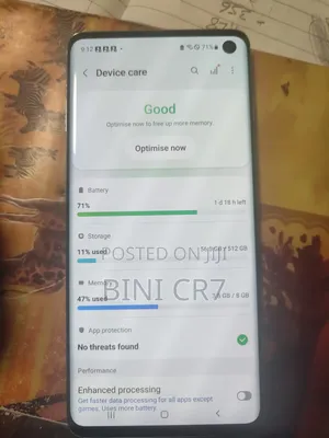 Samsung Galaxy S10 512 GB White