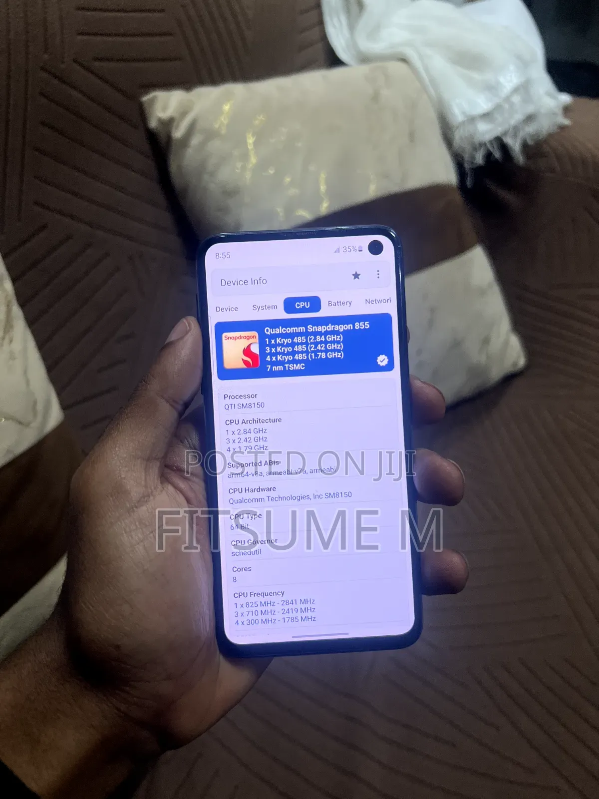 New Samsung Galaxy S10e 128 GB Blue