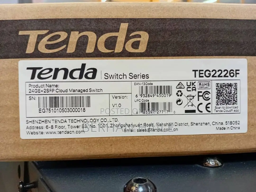 Tenda Switch TEG1128P-24-250W