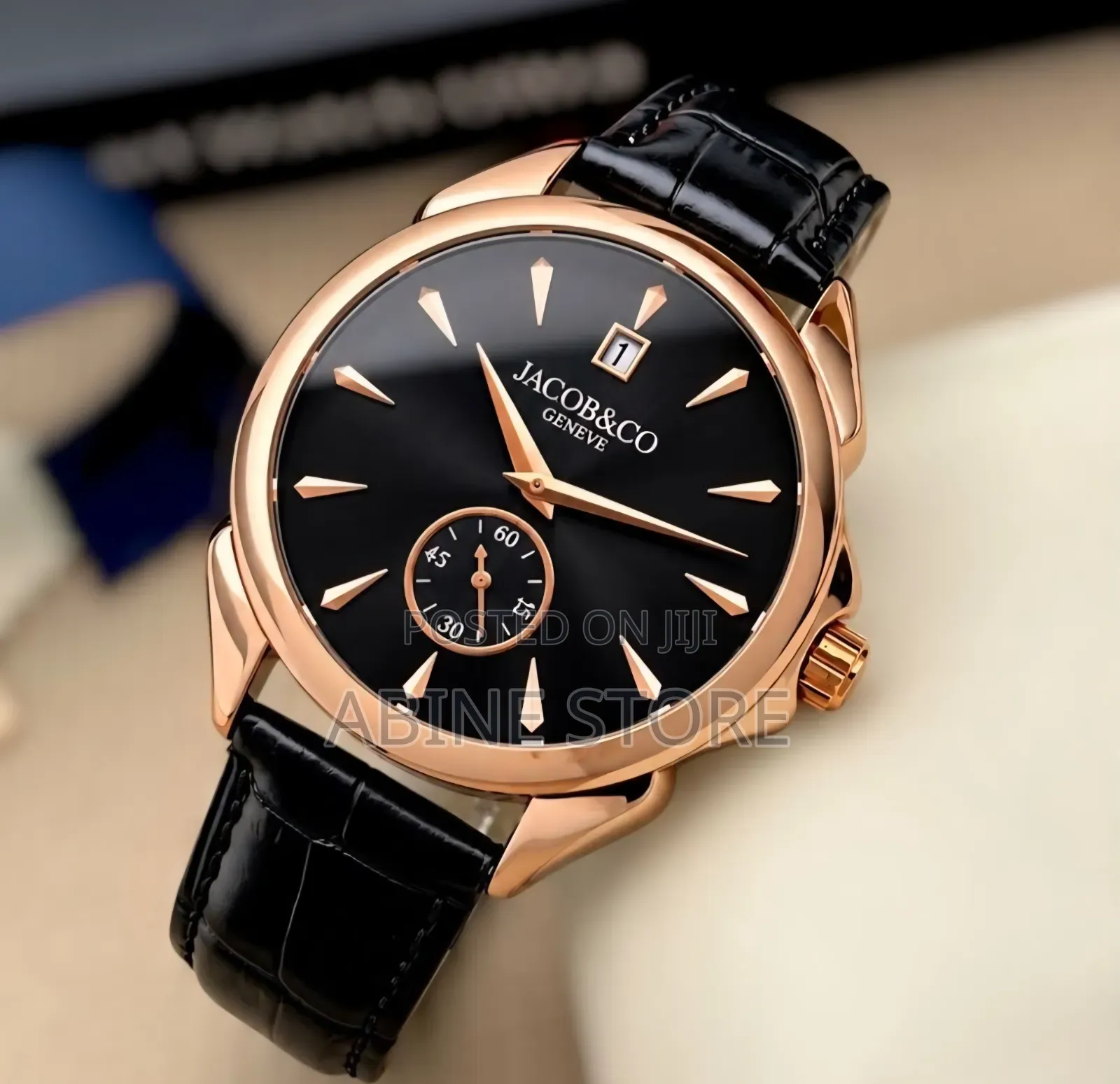 Jacob & Co. Palatial Classic Big Date 42mm Onyx