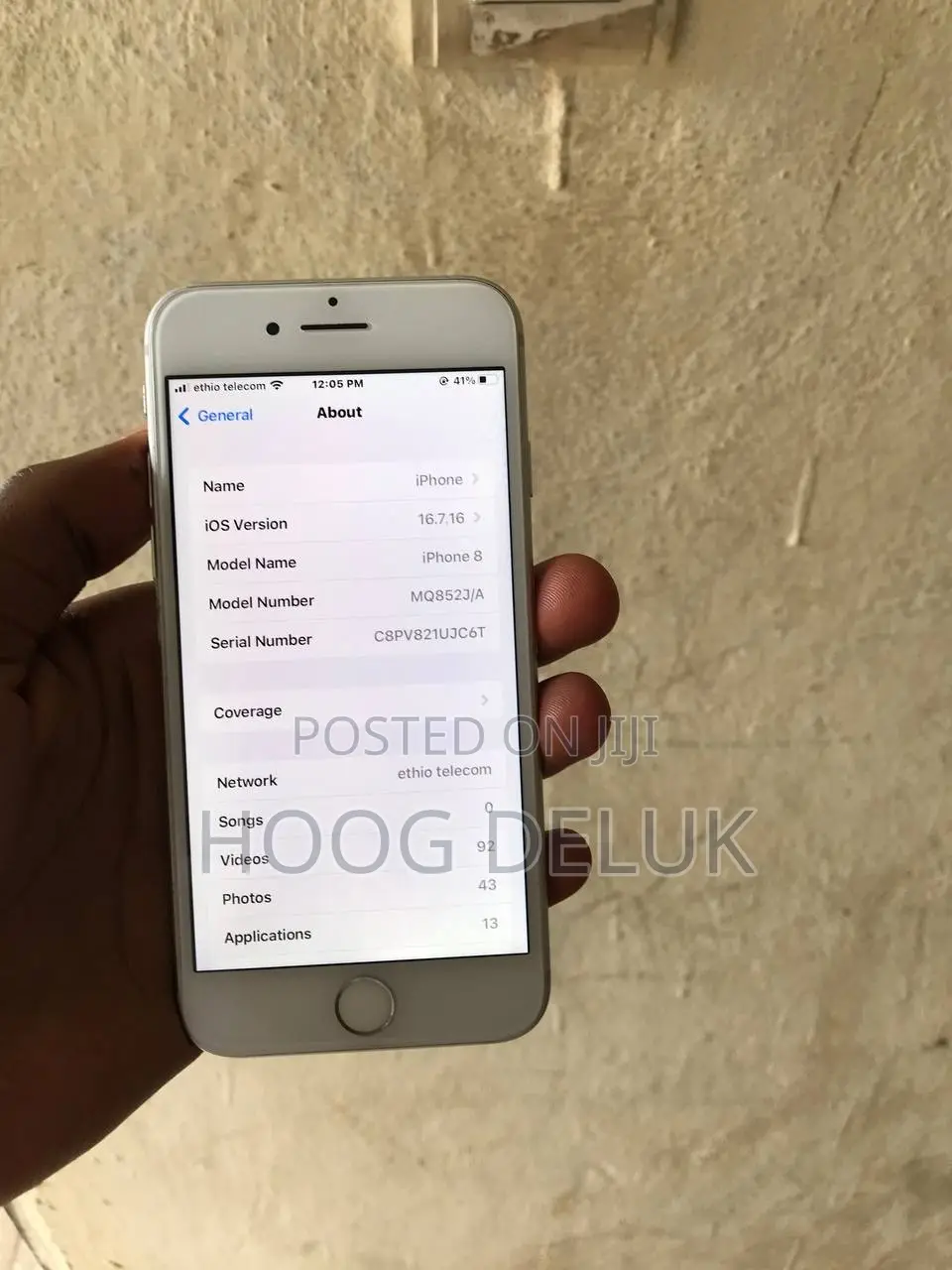 Apple iPhone 8 256 GB White