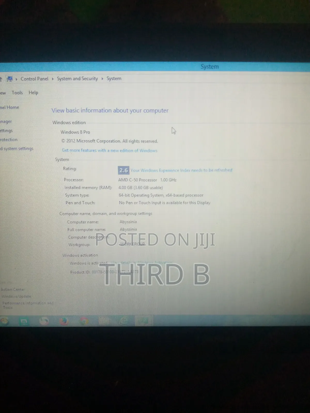 Laptop Toshiba Satellite C655D 4GB AMD HDD 500GB
