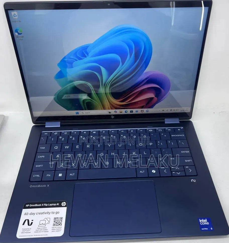 New Laptop HP OmniBook X Flip 14" 16GB Intel Core Ultra 5 SSD 512GB