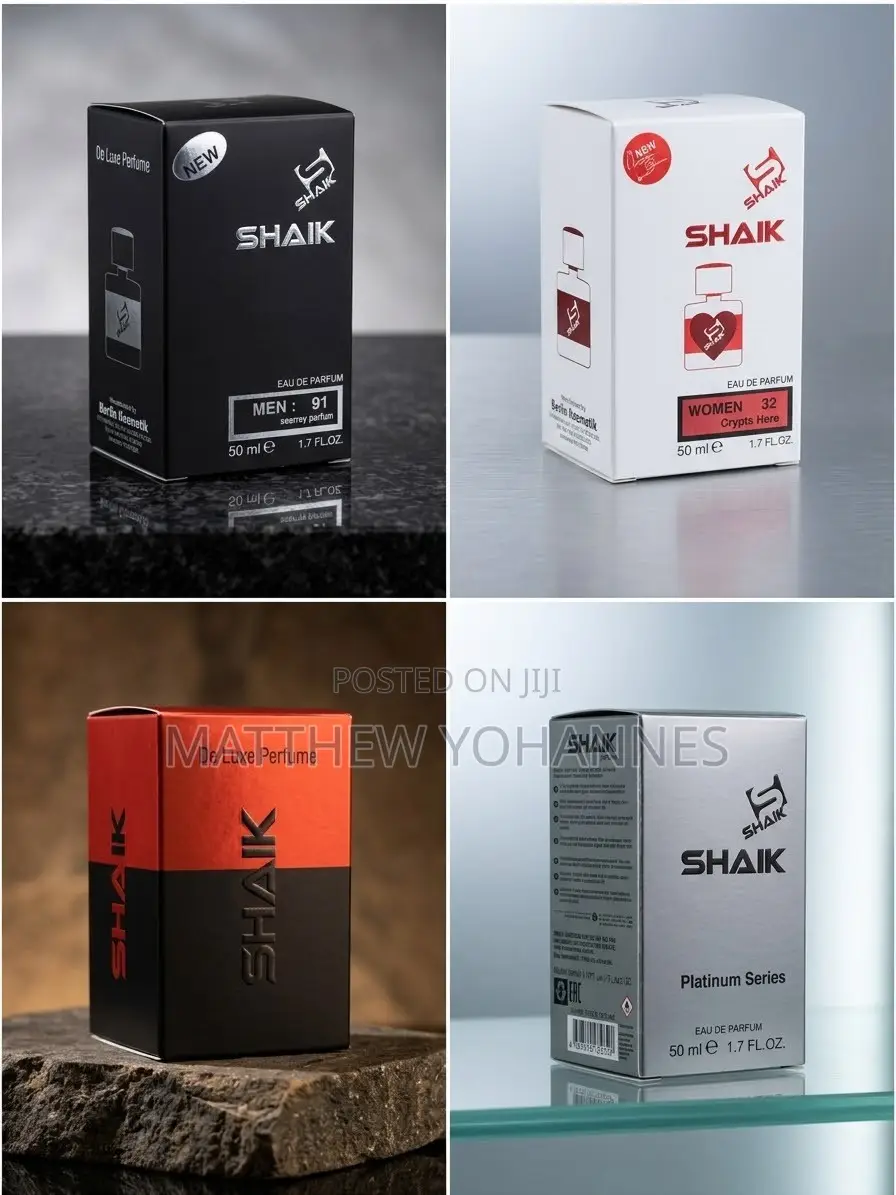 Original Shaik De Luxe Perfume 50ml (Made in Turkey) – Long Lasting