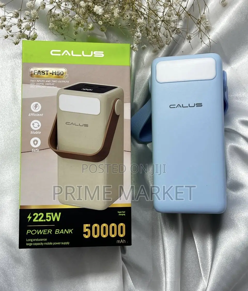 Calus Fast H-50 50000mAh Power Bank [ Up to 22.5W Super Fast Charging]