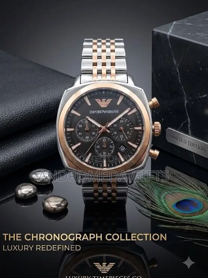 Armani Exclusive Chronograph Watch