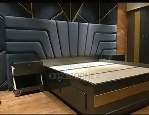 Order 1.50 Meters Bed Sculpted for Functionality. አልጋ