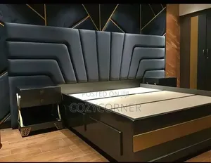 Order 1.50 Meters Bed Sculpted for Functionality. አልጋ