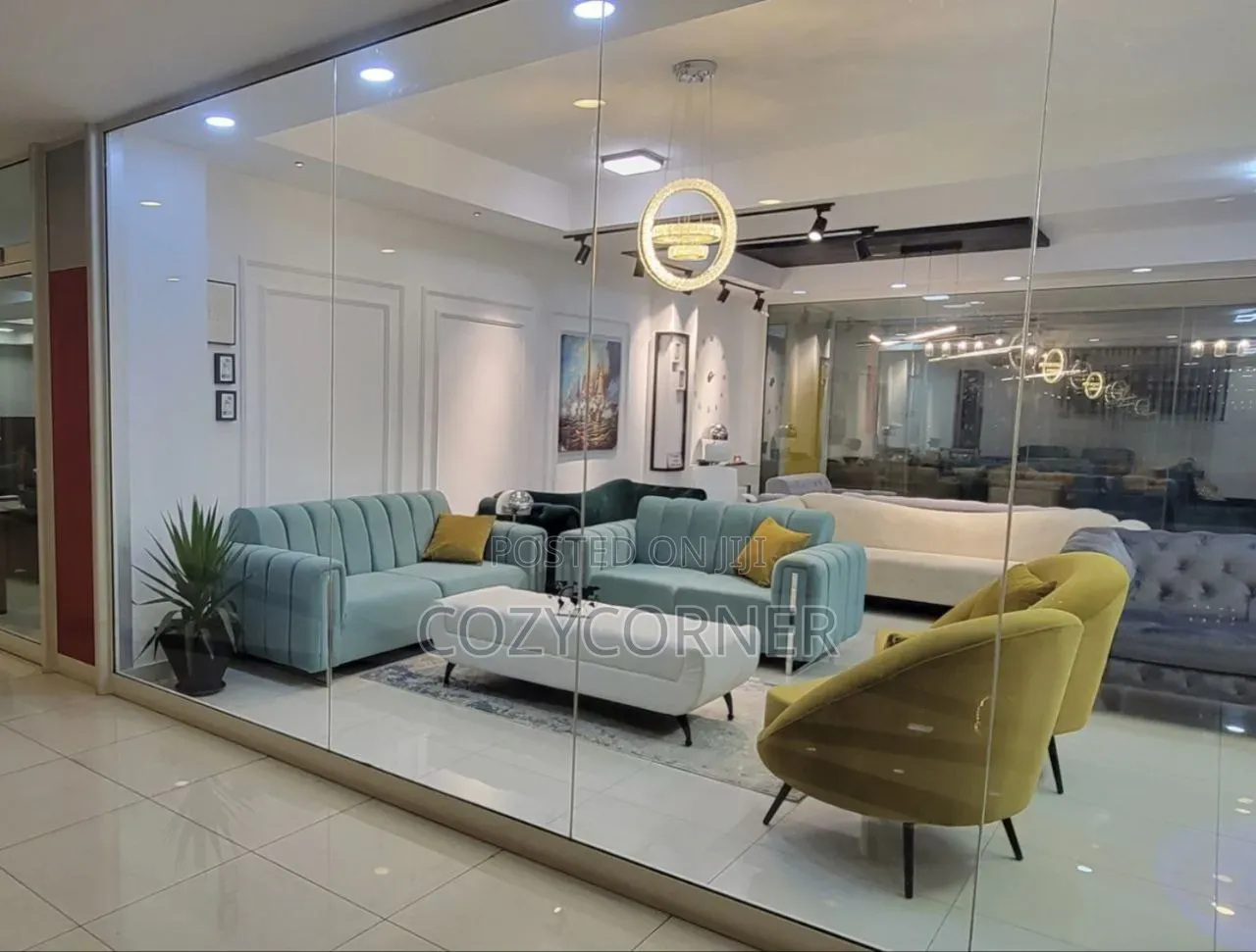 Elegant Sofa Set Built for Lasting Impression. ሶፋ