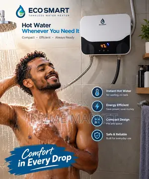 EcoSmart Point-of-Use(POU) Tankless Electric Water Heater With Display