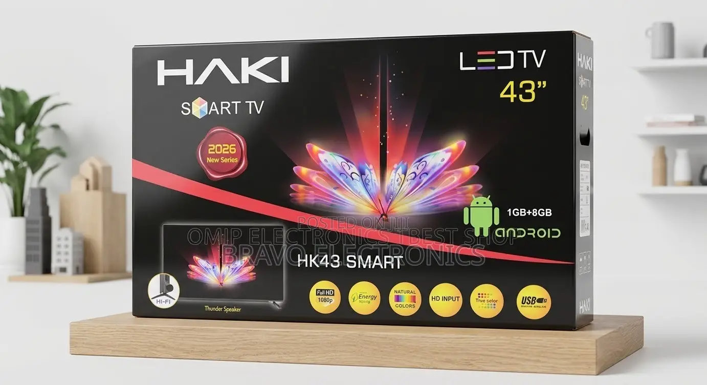  Haki Smart TV — 43 Inch | 2026 Model
