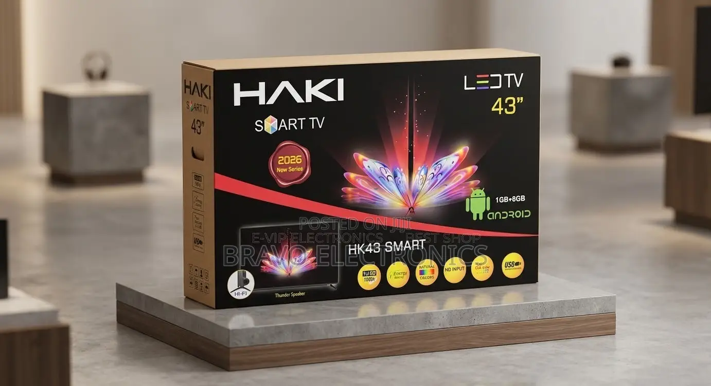  Haki Smart TV — 43 Inch | 2026 Model