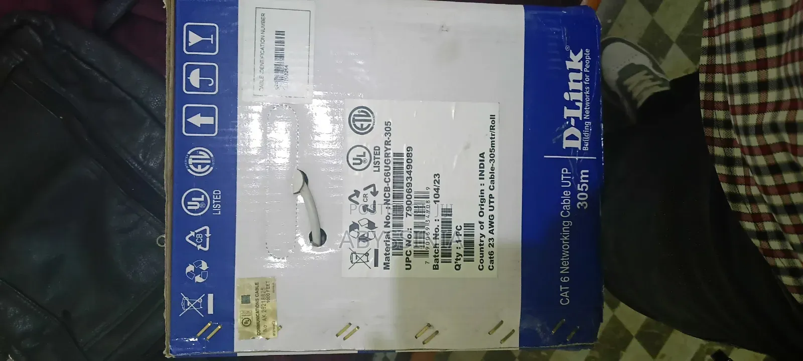 D-Link CAT6 Networking Cable