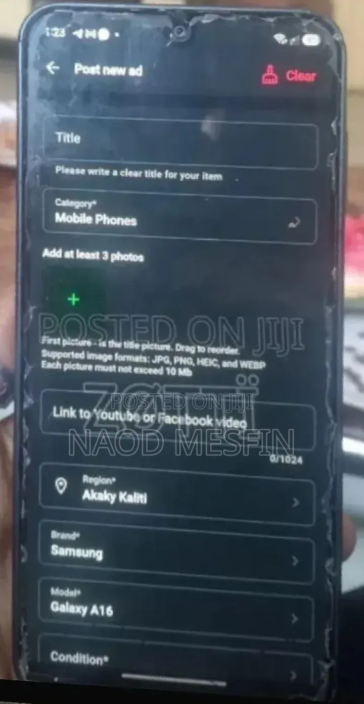 Samsung Galaxy A16 128 GB Blue