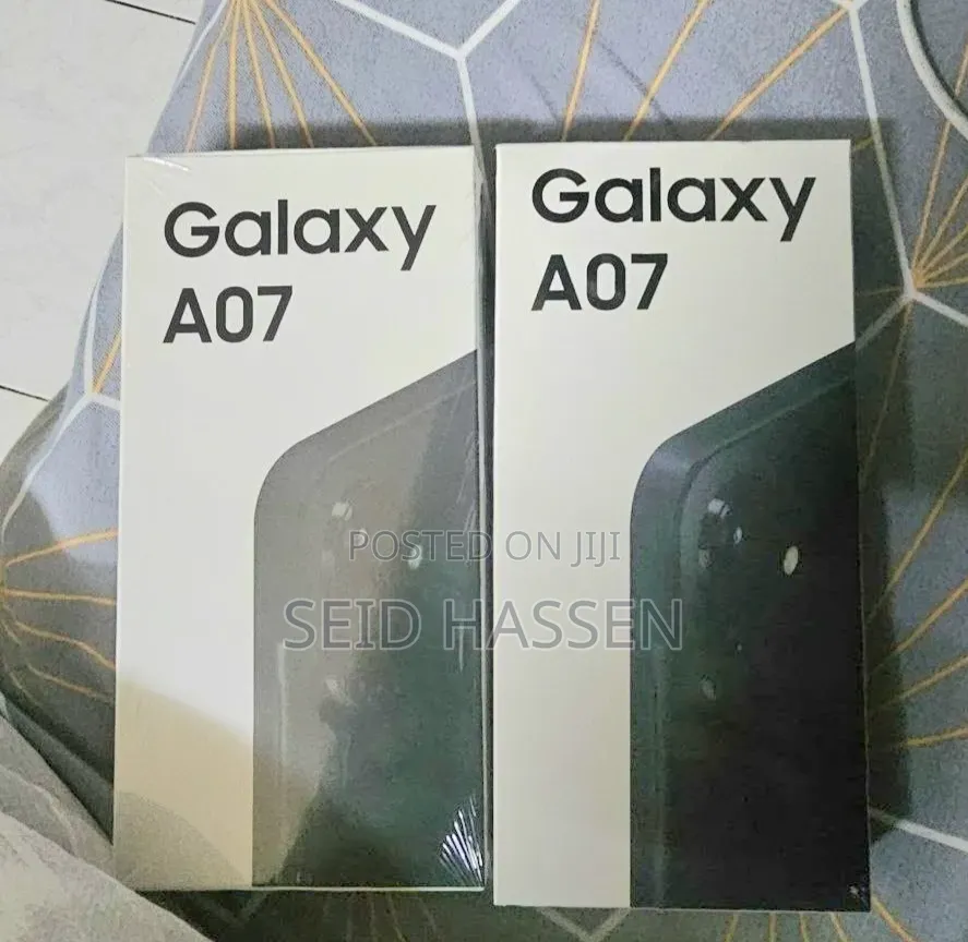 New Samsung Galaxy A07 128 GB Black