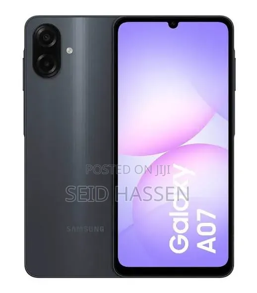 New Samsung Galaxy A07 128 GB Black