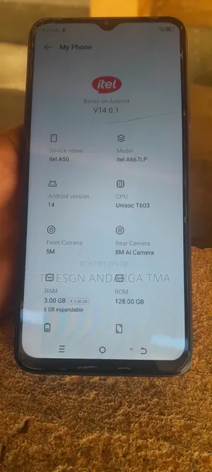 New Itel IT5025 Blue