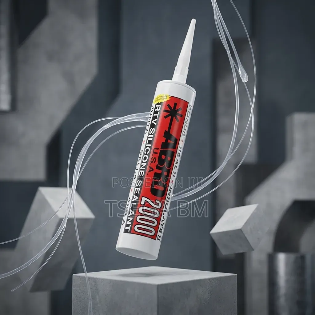 ABRO RTV Black Silicone Sealant