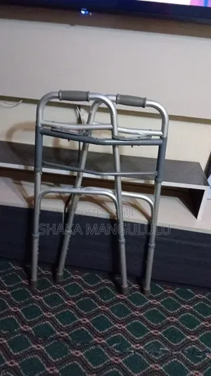 Height-Adjustable Folding Walker