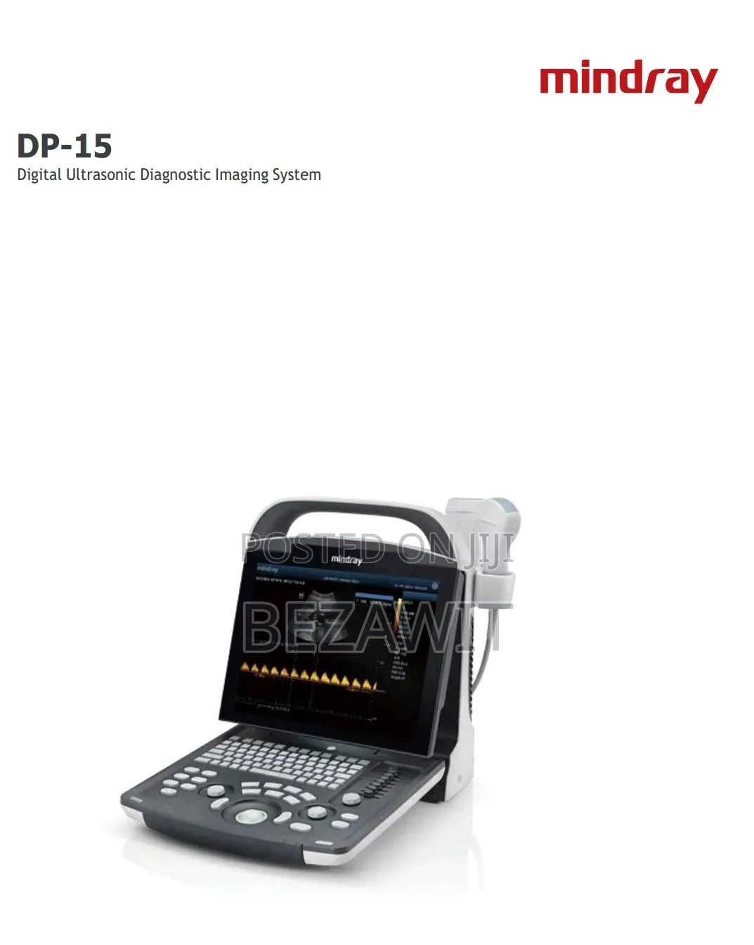 Mindray Dp-15 Ultrasound With Two Prob