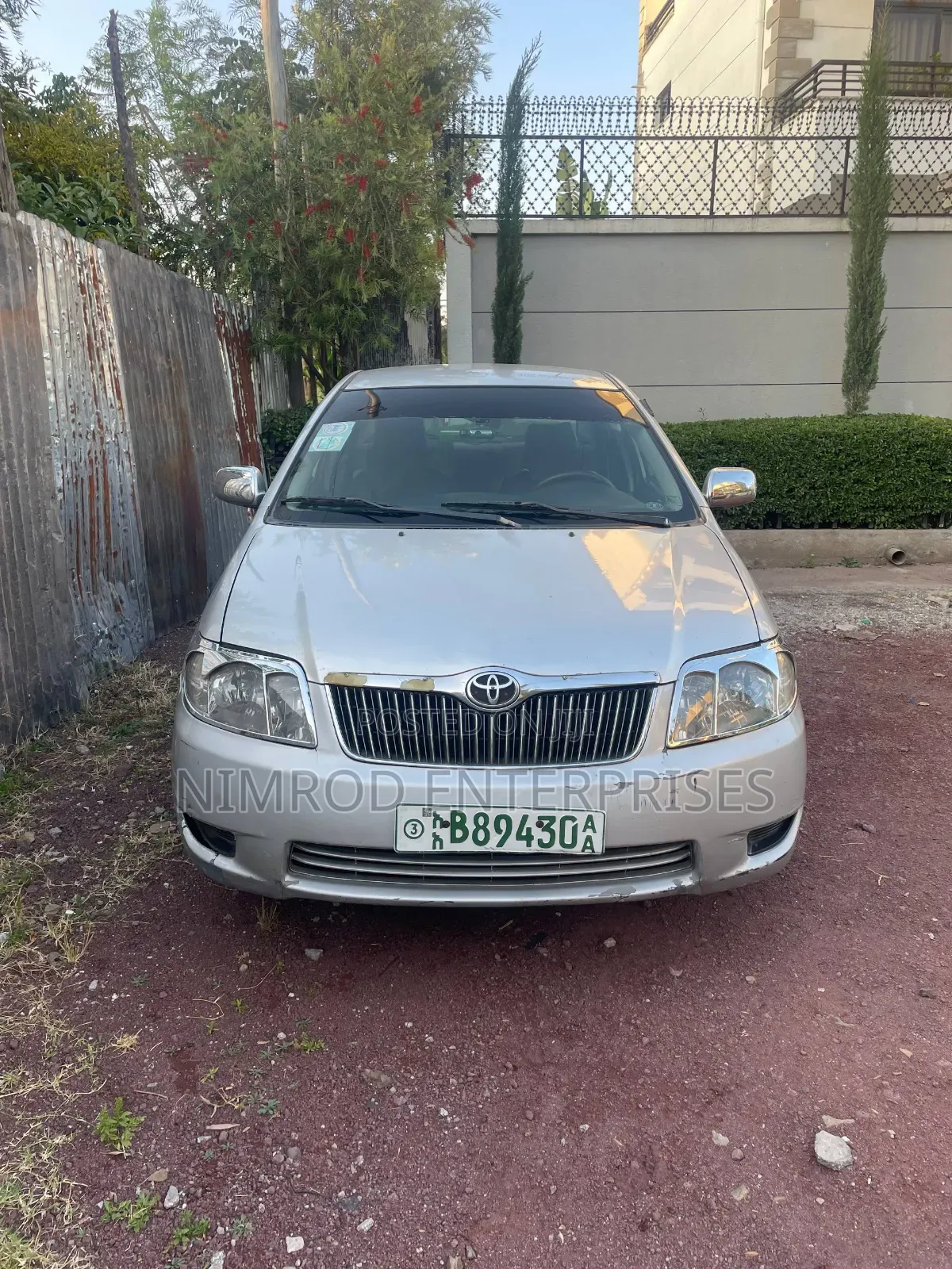 Toyota Corolla Sedan 2005 Silver