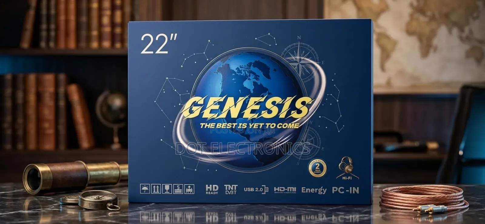 Genesis 22" HD Ready Digital TV