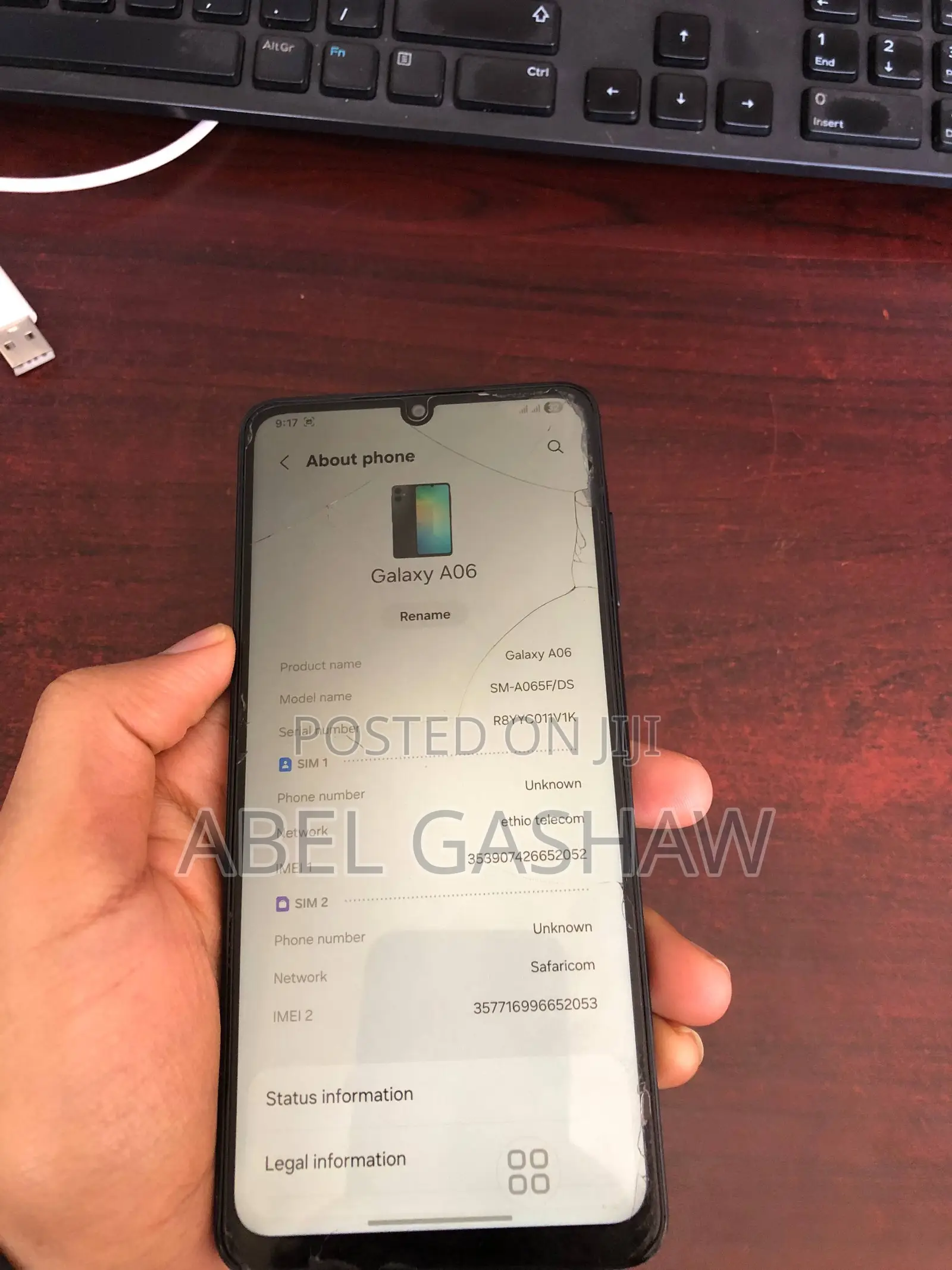 Samsung Galaxy A06 64 GB Black