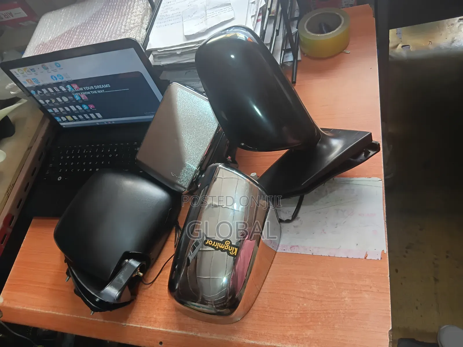 የፀሐይ መከላከያ (Sun Visor) የጎን መስታወት (Side Mirror)