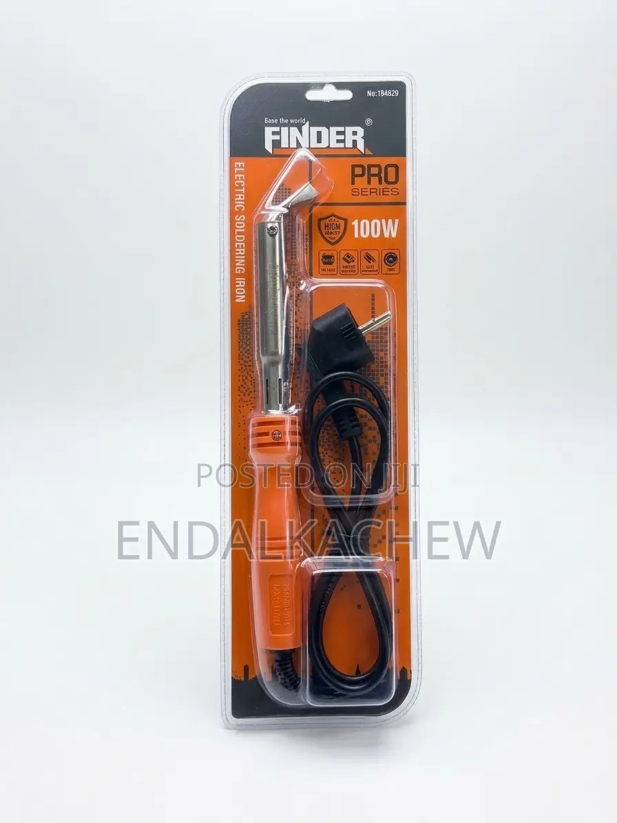 FINDER 100W Flat Tip Soldering Iron