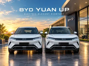 New BYD Yuan Up 2025 White