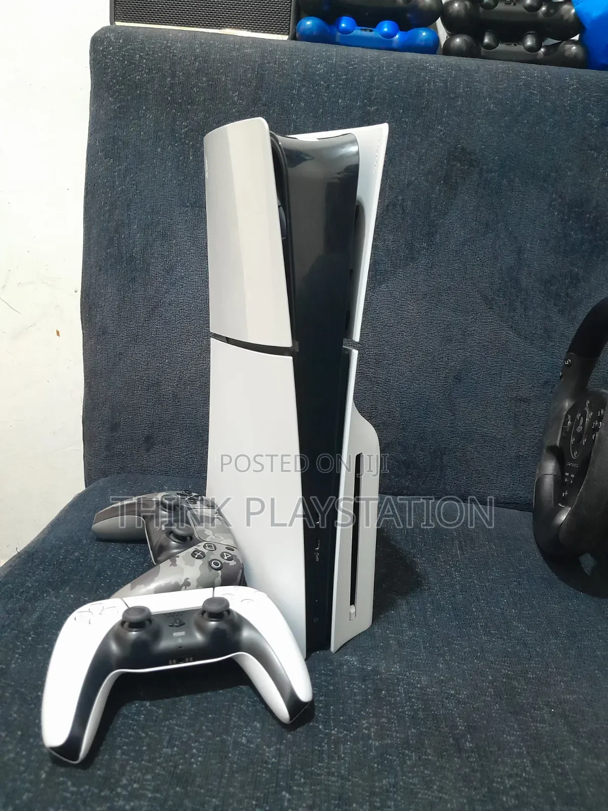 Ps 5 Slim Jealbreak With 2 Orginal Controler