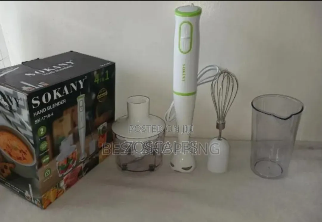 Sokany 4 in 1 Hand Blender