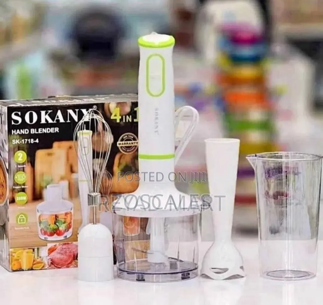 Sokany 4 in 1 Hand Blender