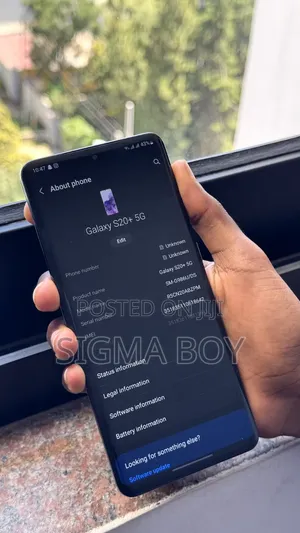 Samsung Galaxy S20+ 5G 128 GB Black