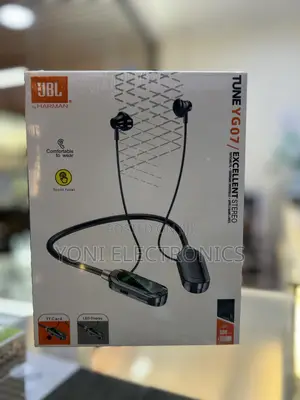 JBL Tune YG07 Neckband Wireless Earphones – Excellent Stereo Sound
