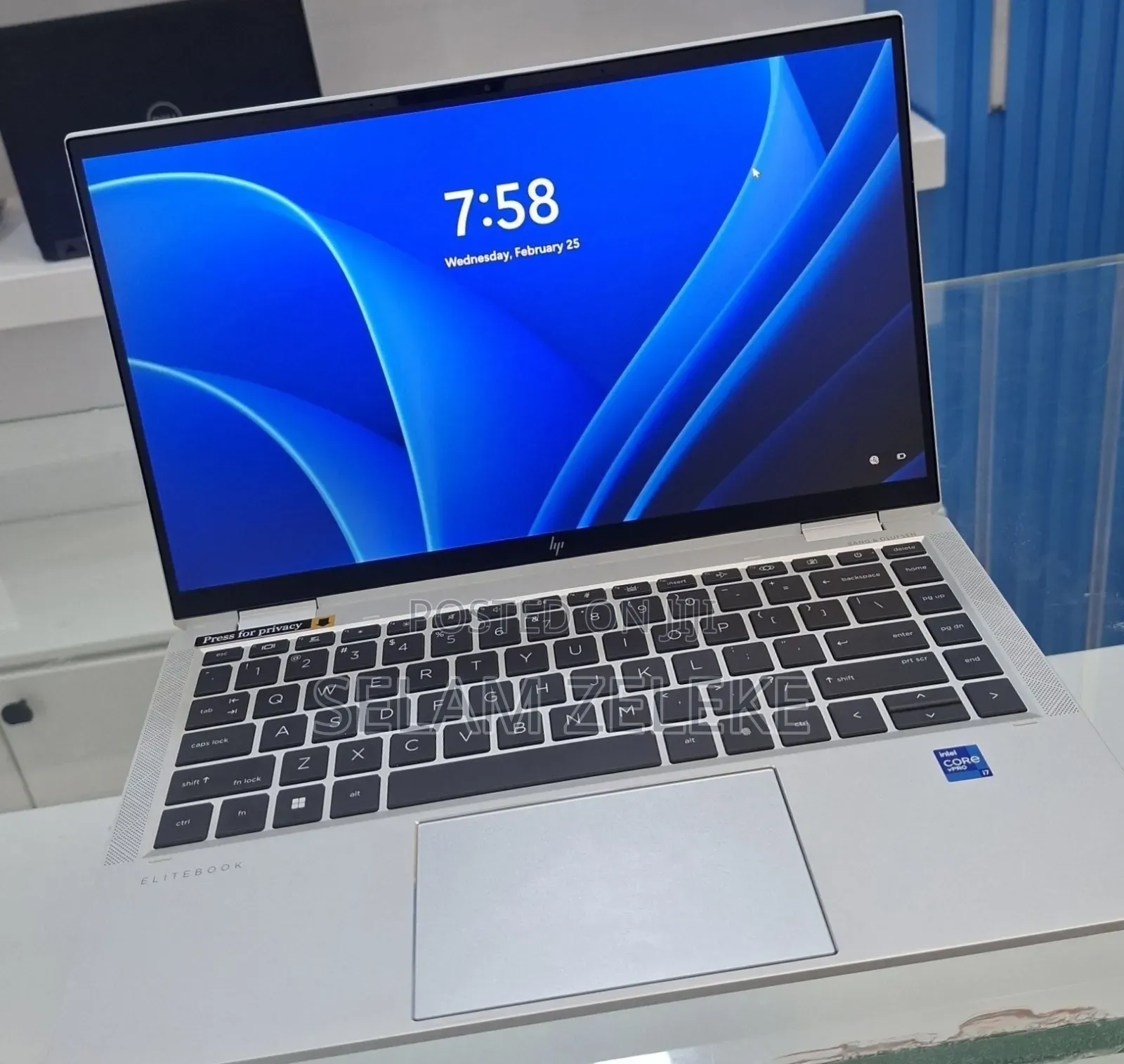 New Laptop HP EliteBook 1040 G8 32GB Intel Core i7 SSD 512GB