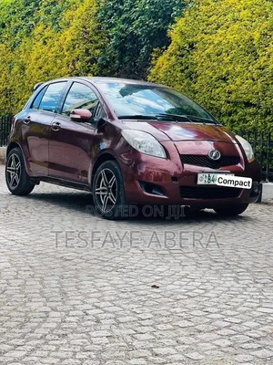 Toyota Yaris 2010 Burgundy